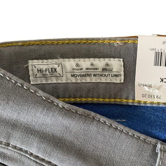 Brax style gray chunk gray jeans pants - Picture 4 of 5